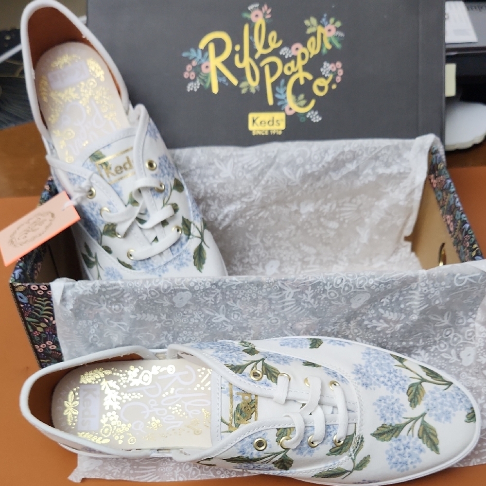 Keds Rifle Paper Co Vintage CH Dorsay Shoes